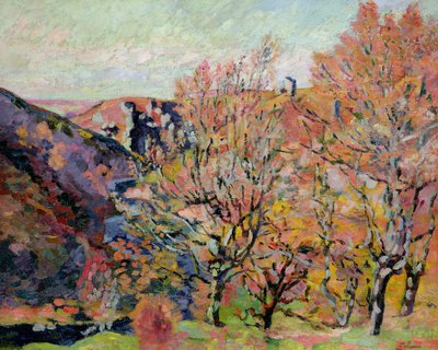 El valle del Sedelle en Crozant, c.1898 de Jean Baptiste Armand Guillaumin